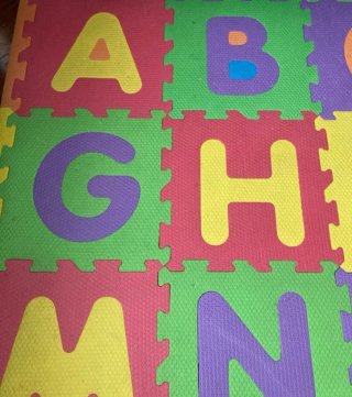 Alfombra Puzzle Educativa 36 Piezas ABC Números
