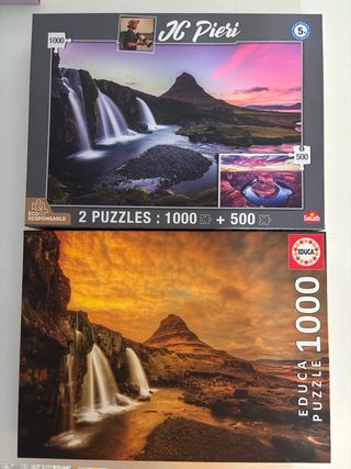 Puzzles de 500 piezas y 300