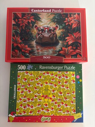 Puzzles de 500 piezas y 300