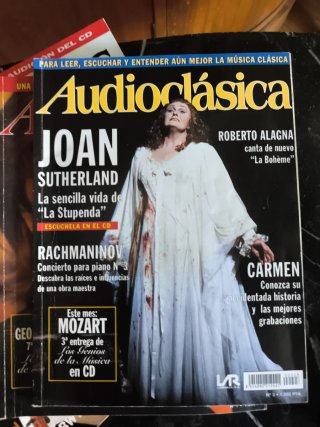LOTE 5 Revistas audio clasica y 2 Revistas Amadeus