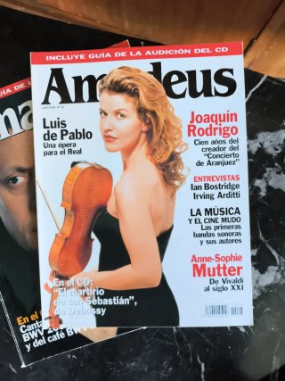 LOTE 5 Revistas audio clasica y 2 Revistas Amadeus