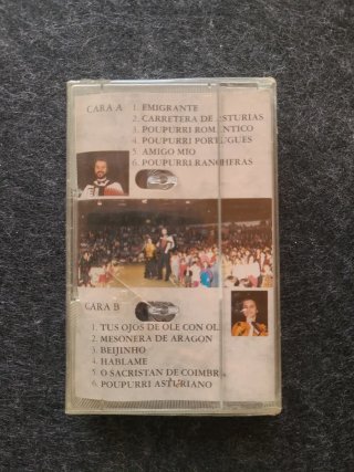 Lote 4 Cassettes Música Acordeón