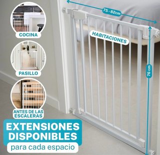 Barrera de seguridad para bebé 75-82 cms