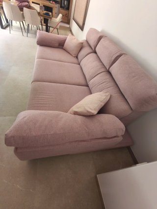 Sofa beige/rosanuevo