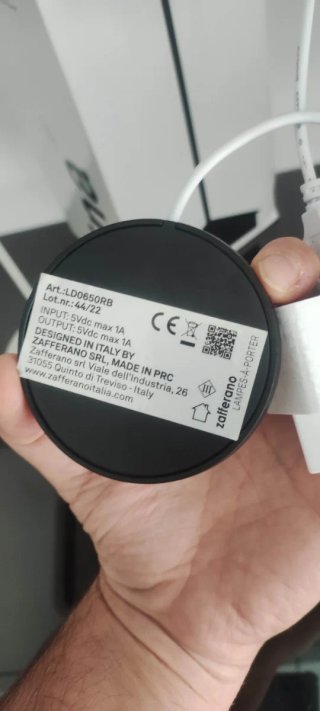 Zafferano Pina Lampada Tavolo Ricaricabile Touch