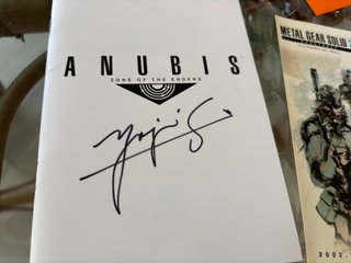 Zone of the Enders Promo Kit Firmado Yoji Shinkawa