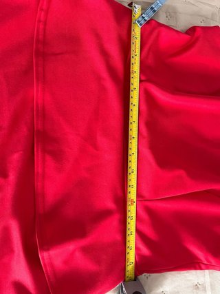 Vestido fiesta rojo talla 44