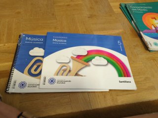 Libros Música 5 Primaria Santillana