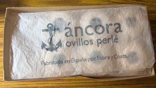 6 Ovillos Ancora Perlé 50gr Color sólido
