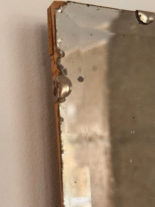 Espejo antiguo francés s. XIX  patina