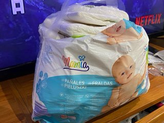 Diferentes marcas de Pañales para bebés