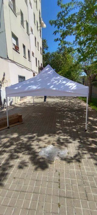 Carpa 3x4.50 Blanca