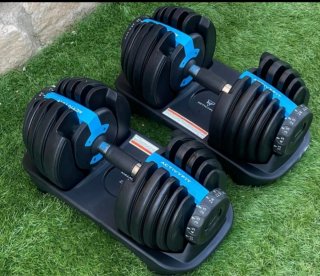 2 Mancuernas Ajustables de 24kg