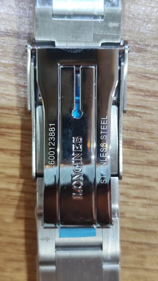 Correa Longines Hydroconquest 21mm Plata