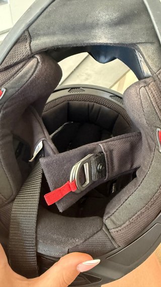 Casco Moto Ruroc Carbono con intercomunicador