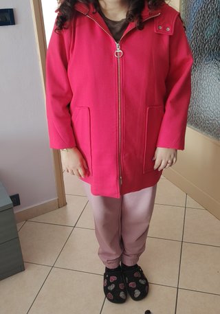 Cappotto Fiorella Rubino Rosso