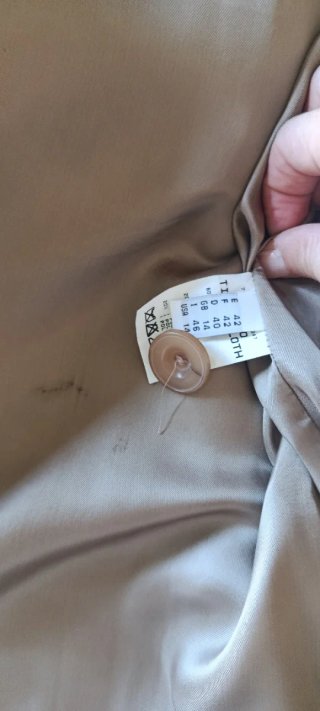 Abrigo Camel Roberto Verino Talla 42