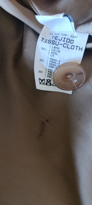 Abrigo Camel Roberto Verino Talla 42
