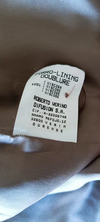 Abrigo Camel Roberto Verino Talla 42