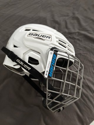 Casco Hockey Bauer Blanco