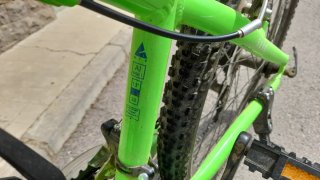 Bicicleta Montaña Verde