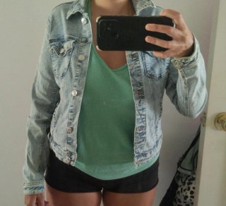 Chaqueta Vaquera Stradivarius Azul