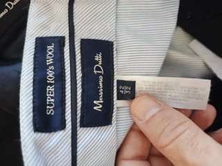 Traje Massimo Dutti Negro + Zapatos Ferrari