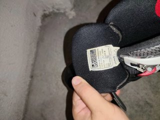 Patines en línea negros y blancos Talla 32-35