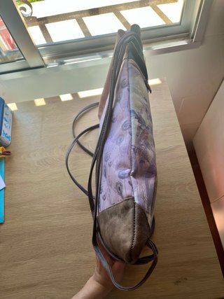 Mochila estilo anime con estampado artístico