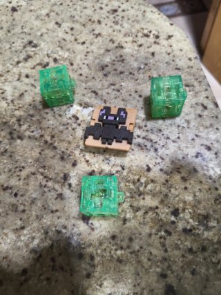 Cubo Minecraft Esmeralda