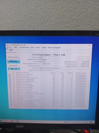 Disco Duro 750GB Seagate Barracuda 7200.12