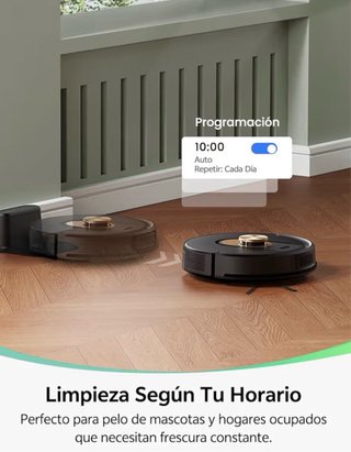 Robot Aspirador y Fregasuelos Cleanova W9 Vexilar.