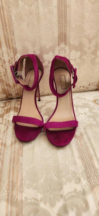 Sandalias Aquazzura Piel Aterciopelada Tacon Alto