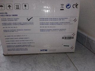 Calentador Gas Natural HTW. 11 litros/minuto