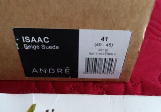 Zapatos Isaac Nobuk Beige Talla 41 de 109€