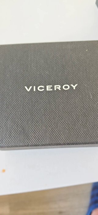 Pulsera Viceroy Cuero Trenzado Dorado