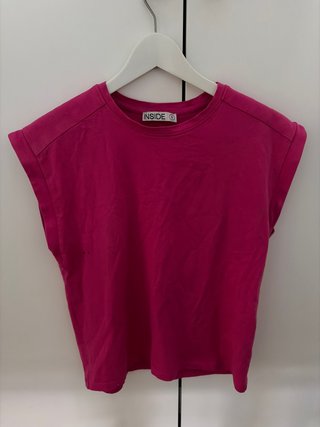 Camiseta INSIDE rosa talla S