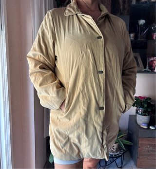 Abrigo beige vintage