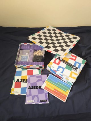 AJEDREZ con Merybliya y libro para niñ@s