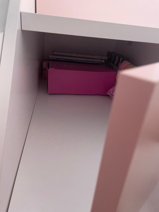 Litera con escaleras de madera y 2colchones