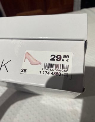 Zapatos de tacón Catwalk rosa palo