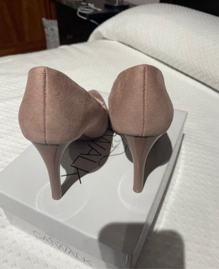 Zapatos de tacón Catwalk rosa palo
