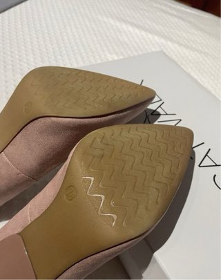 Zapatos de tacón Catwalk rosa palo