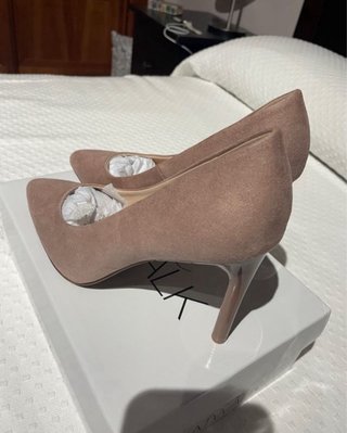 Zapatos de tacón Catwalk rosa palo