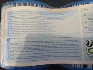 Pack filtros para depuradora Tipo 1