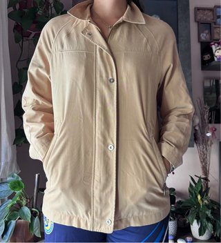 Abrigo vintage beige