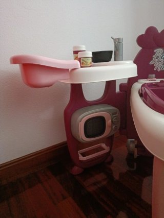 Casa Baby nurse,Bañera Cuna,lavabo y Trona