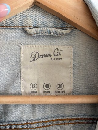 Chaqueta tejana Denim Co. azul