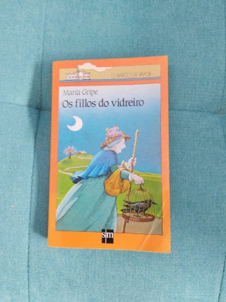 Libro gallego "Os fillos do vidrieiro"