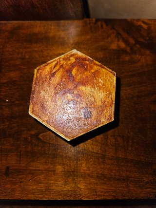Portagioie esagonale antico